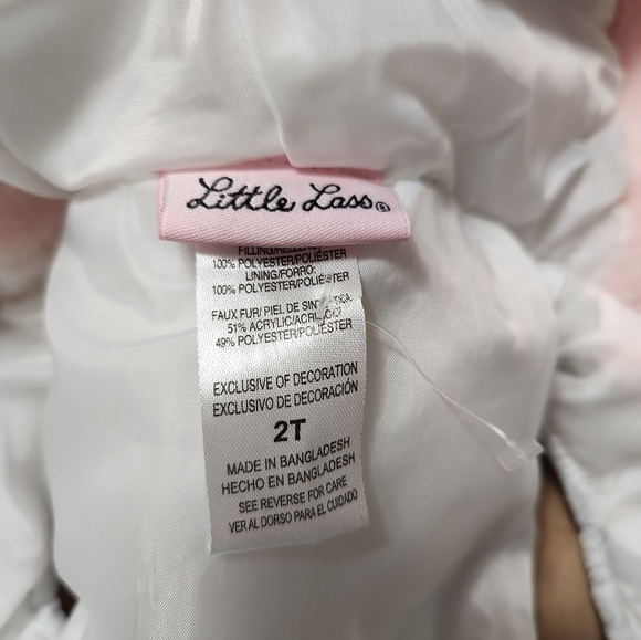 Girls Little Lass‎ quilted puffer vest size 2T - Picture 11 of 11